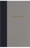 KJV, Thinline Bible, Compact, Cloth Over Board, Navy/Gray, Red Letter Edition