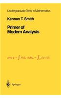 Primer of Modern Analysis