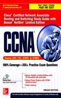 Cisco® Certification Network Associate Routing and
Switching Study Guide with Boson® NetSim®
Limited Edition : Exam 200-120, ICND1 & ICND2,