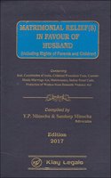 Klay Legal's Matrimonial Relief(S) In Favour Of Husband By Y. P. Minocha & Sandeep Minocha (Hardcover, Y. P. Minocha, Sandeep Minocha)