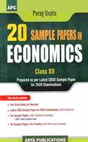 20 Sample Papers in Economics Class XII (2019T-20 Session)(Old Edition)