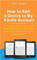 How to Add a Device to My Kindle Account