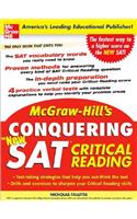 McGraw-Hill's Conquering the New SAT Critical Reading