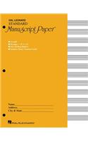 Standard Manuscript Paper (Yellow Cover)