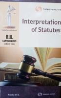 Interpretation of Statutes