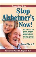 Stop Alzheimer's Now!