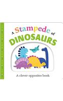 Picture Fit Board Books: A Stampede of Dinosaurs