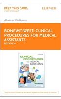 Clinical Procedures for Medical Assistants - Elsevier eBook on Vitalsource (Retail Access Card)