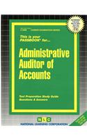 Administrative Auditor of Accounts