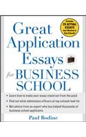 Great Application Essays for Business School