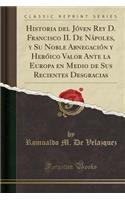 Historia del Jï¿½ven Rey D. Francisco II. de Nï¿½poles, y Su Noble Abnegaciï¿½n y Herï¿½ico Valor Ante La Europa En Medio de Sus Recientes Desgracias (Classic Reprint)