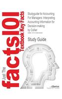 Studyguide for Accounting for Managers