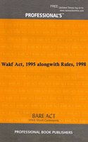 Wakf Act, 1995 alongwith Rules, 1998 [Paperback] Professional