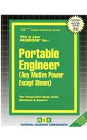 Portable Engineer (Any Motive Power Except Steam)