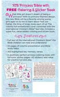 ICB Princess Bible with Coloring Sticker Book