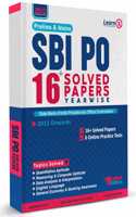 Sbi Po Prelims & Mains Solved Papers [Year-Wise] With 6 Online Practice Tests