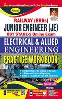 Kiran S Railway (Rrbs) Junior Engineer (Je) Cbt Stage-2 Online Exam Electrical & Allied Engineering Practice Work Book-English (2584)